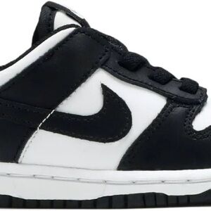 NWT Nike Dunk Low (TDE) Toddler’s Shoe - White/Black/White - 4C (CW1589-100)